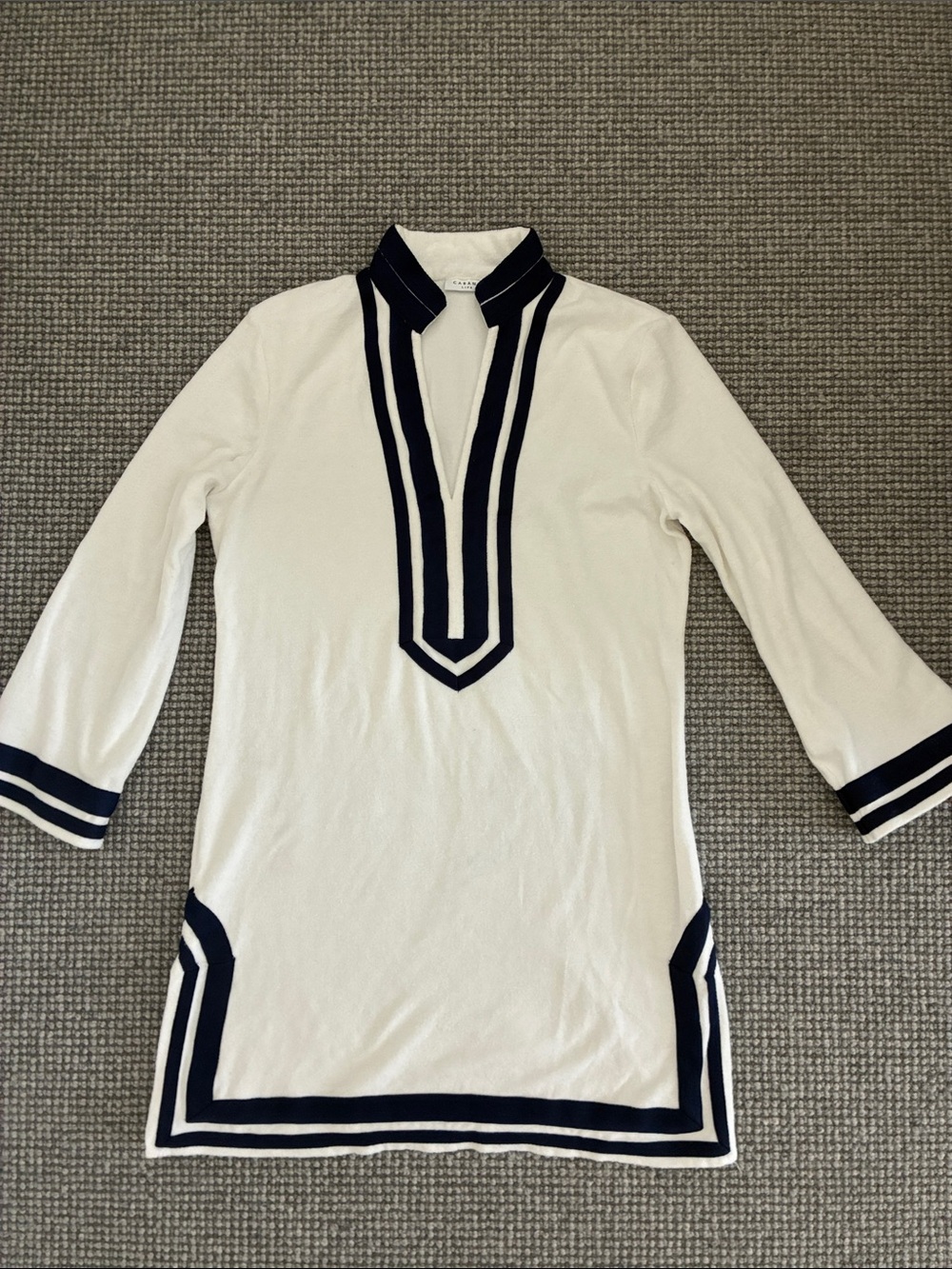 Women’s Cabana Life Swim Terry Tunic Dress UPF 50+ Size M